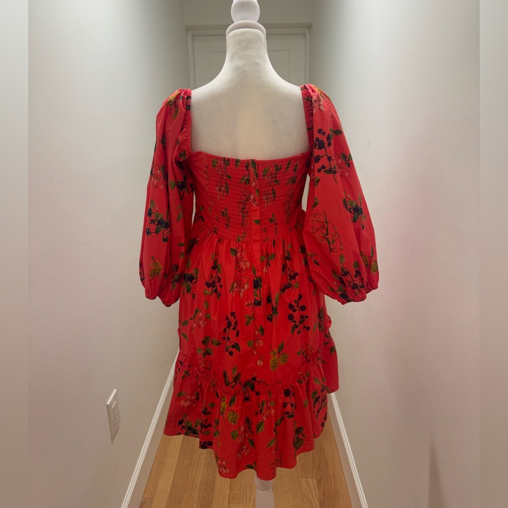 Cara Cara Vibrant Pink Floral Mini Dress - Picture 3 of 4